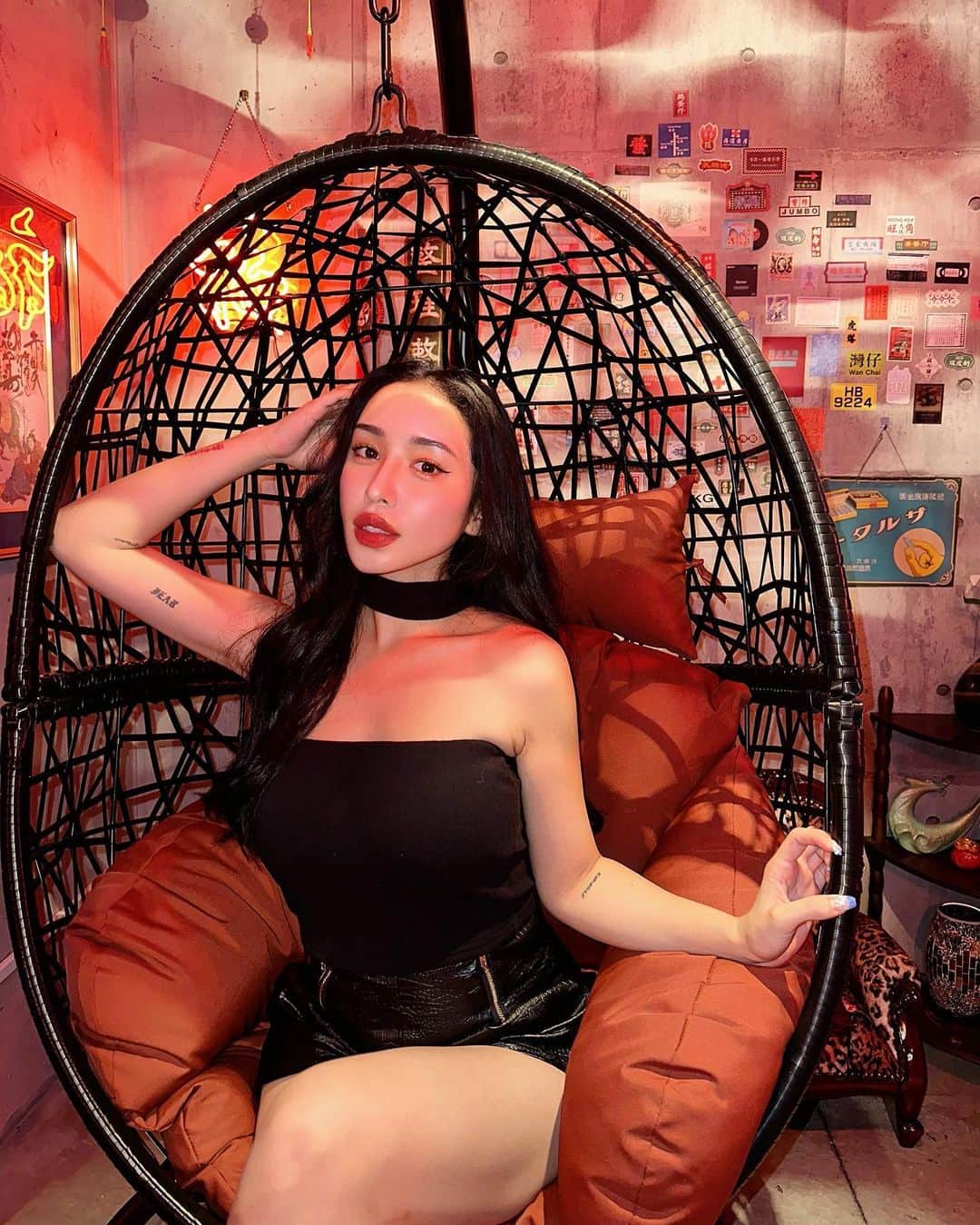 葉月さんのインスタグラム写真 - (葉月Instagram)「🌹 @shisha__bar__casablanca 🌹」7月25日 21時17分 - hzk0207