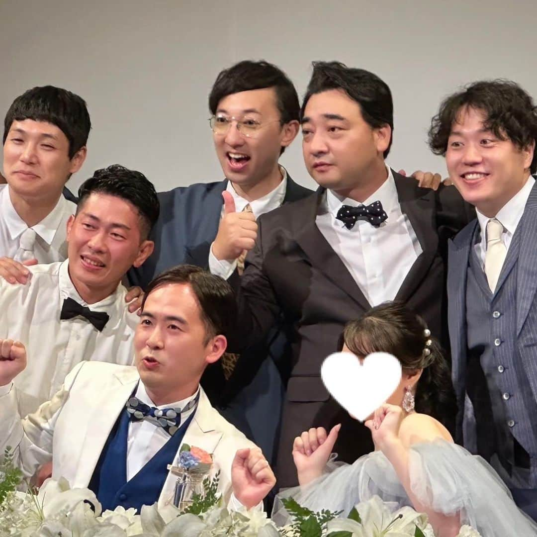 斎藤司さんのインスタグラム写真 - (斎藤司Instagram)「5年越しに結婚式を挙げました。 やる前は準備が超大変でほかのことが何も手につかず、途中へこたれそうになりましたが、、今ならまたやりたいって気持ちが分かる！ほっとした。結婚式はほんとに楽しかった！！皆様ありが頭皮！ こんなに、主役でウケる日はなかなかない笑笑  妻へ やきもきさせてごめんよ、そしてお待たせ。 これからも妻は僕の人生の主役です。 @shanpi_na   #結婚式 #最高 #皆んなを呼べなくて申し訳ない #ゼクシィ さん #cm待ってます #プレ花嫁」7月25日 21時40分 - tsukasa_trandy