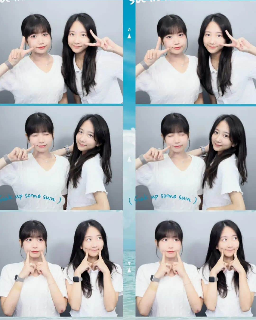 イ・チェミのインスタグラム：「#여름방학 #자매가좋은이유 👭 #채소자매 ❤️」