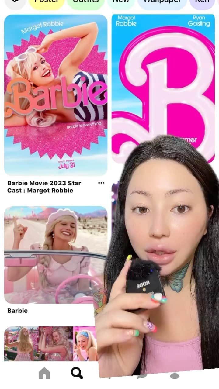 のインスタグラム：「🩷Barbieといえばわたくし？？🩵」