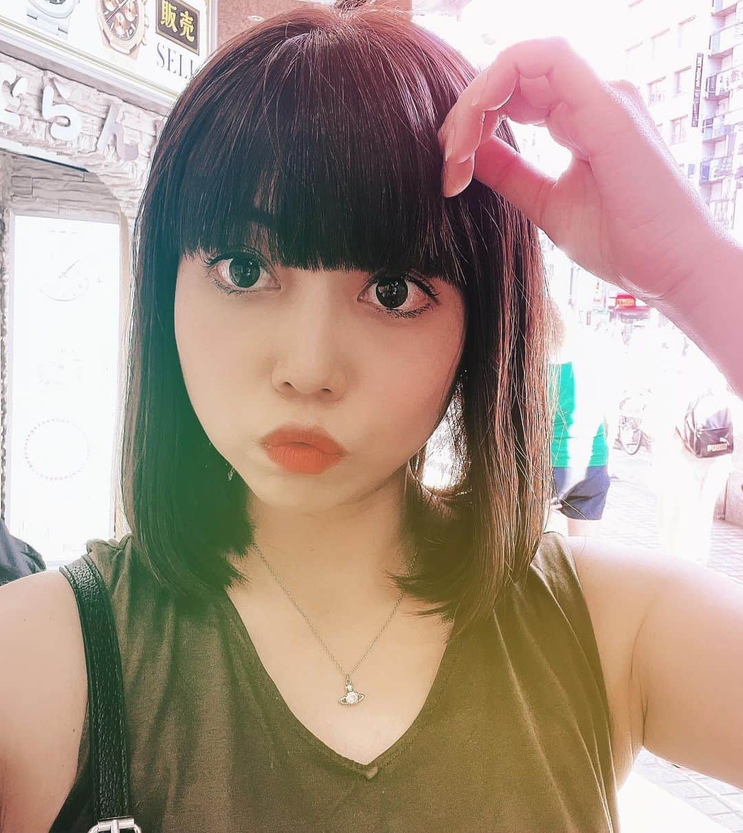 前田友理香のインスタグラム：「金鳥の夏、日本の夏。 前田の夏、妖怪の夏。  #bob」