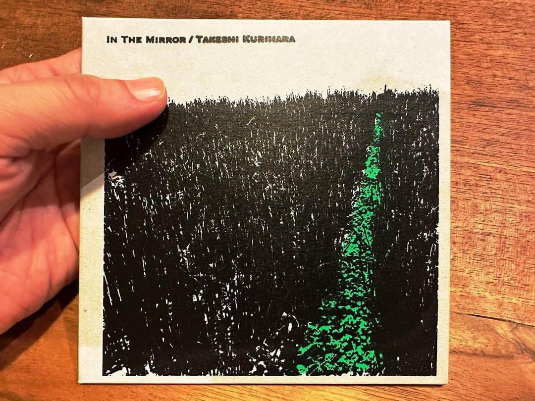 のインスタグラム：「TAKESHI KURIHARA 『IN THE MIRROR』 @kurixxattica  #newalbum」