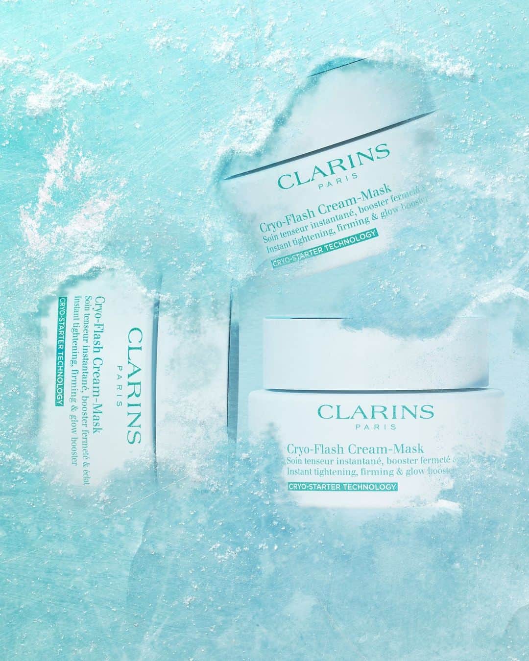 Clarins Middle Eastさんのインスタグラム写真 - (Clarins Middle EastInstagram)「دللي بشرتك بفوائد مستوحاة من العلاج بالتبريد وأعيدي عقارب الساعة إلى الوراء لتكشف عن بشرة مشدودة ومشرقة في 10 دقائق⏰⁣ ⁣ متوفر في بوتيكات كلارنس ومتاجرنا الالكترونية (الروابط في البايو)⁣⁣⁣⁣⁣⁣⁣⁣⁣⁣⁣⁣⁣⁣⁣⁣⁣⁣⁣⁣⁣⁣⁣⁣⁣⁣ ⁣ Pamper your skin with cryotherapy-inspired benefits and turn back the clock to reveal a lifted, firmed, and glowing complexion in 10 minutes ⏰⁣ ⁣ Available at Clarins boutiques and on our e-stores (links in bio)⁣⁣⁣⁣⁣⁣⁣⁣⁣⁣⁣⁣⁣⁣⁣⁣⁣⁣⁣⁣⁣⁣⁣⁣ ⁣ #Clarins #ClarinsME #SkinCare #CryoMask #Cryotherapy #NewLaunch #FaceMask #كلارنس #منتج_جديد #كريو_فلاش #كريو_ماسك #ماسك_للوجه」7月26日 0時45分 - clarinsmiddleeast