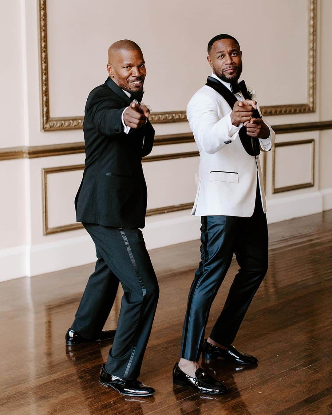 タンクのインスタグラム：「Guess who’s back?!.. @iamjamiefoxx i promise the world is a better place with you in it. Love u bro..💙」
