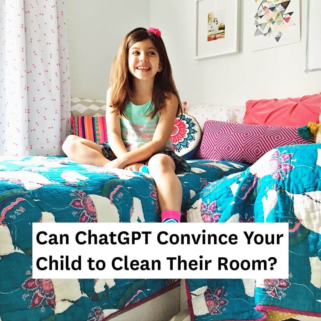 Ilana Wilesのインスタグラム：「I’ve been wary of ChatGPT because it seems like it’s coming after the creative jobs, like writing and content creation, but I decided to use it to answer a question in which I do not feel like an expert— PARENTING. I took one of the more innocuous questions from the Big Kid Support Group (“how do I get my kid to clean their room without it being a constant battle?”) and decided to see what ChatGPT recommended. Then I read their answer, realized how much it was missing (like what kind of kid you have, what kind of room they are working with and PERSONAL EXPERIENCE) and gave my own answer to the question. Turns out that when I’m up against a robot, I’m more of a parenting expert than I thought! Link in bio.」