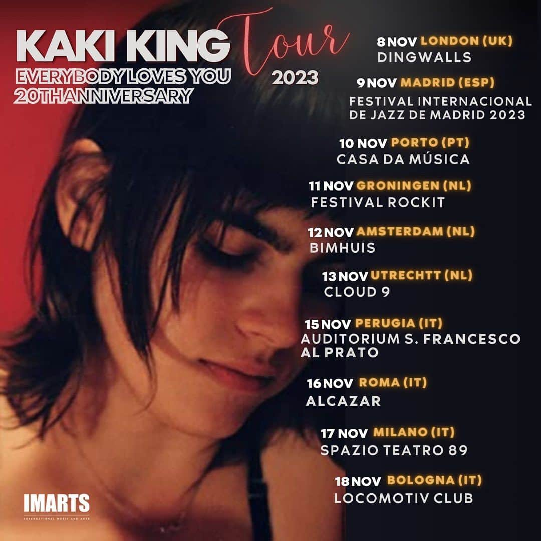 カーキ・キングのインスタグラム：「And now LONDON (Nov 8) has just been announced. 🇬🇧   Here we come UK, Spain, Portugal, Netherlands, and Italy! Nov 8-18. Tix in bio. 🎫 . . . . . #kakiking #liveontour #everybodylovesyou」