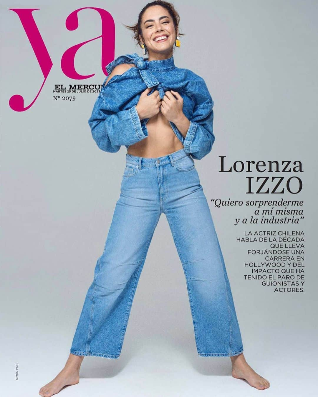 ロレンザ・イゾさんのインスタグラム写真 - (ロレンザ・イゾInstagram)「Gracias @revista_ya y tremendo team 🤗 hecho en Chile 🇨🇱  @simonpais @karina_lobos @majo_olas @versusmanagement  @estebanaparicio」7月26日 3時17分 - lorenzaizzo