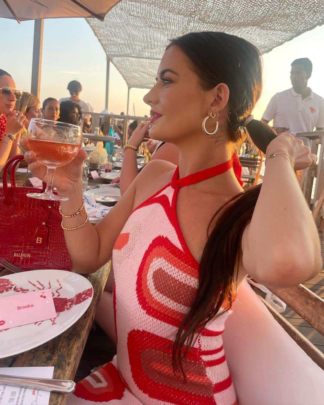 Brooke Marie Hylandさんのインスタグラム写真 - (Brooke Marie HylandInstagram)「“Magic in the Hamptons”, I get it now ❤️💄🦞」7月26日 3時12分 - brookehyland