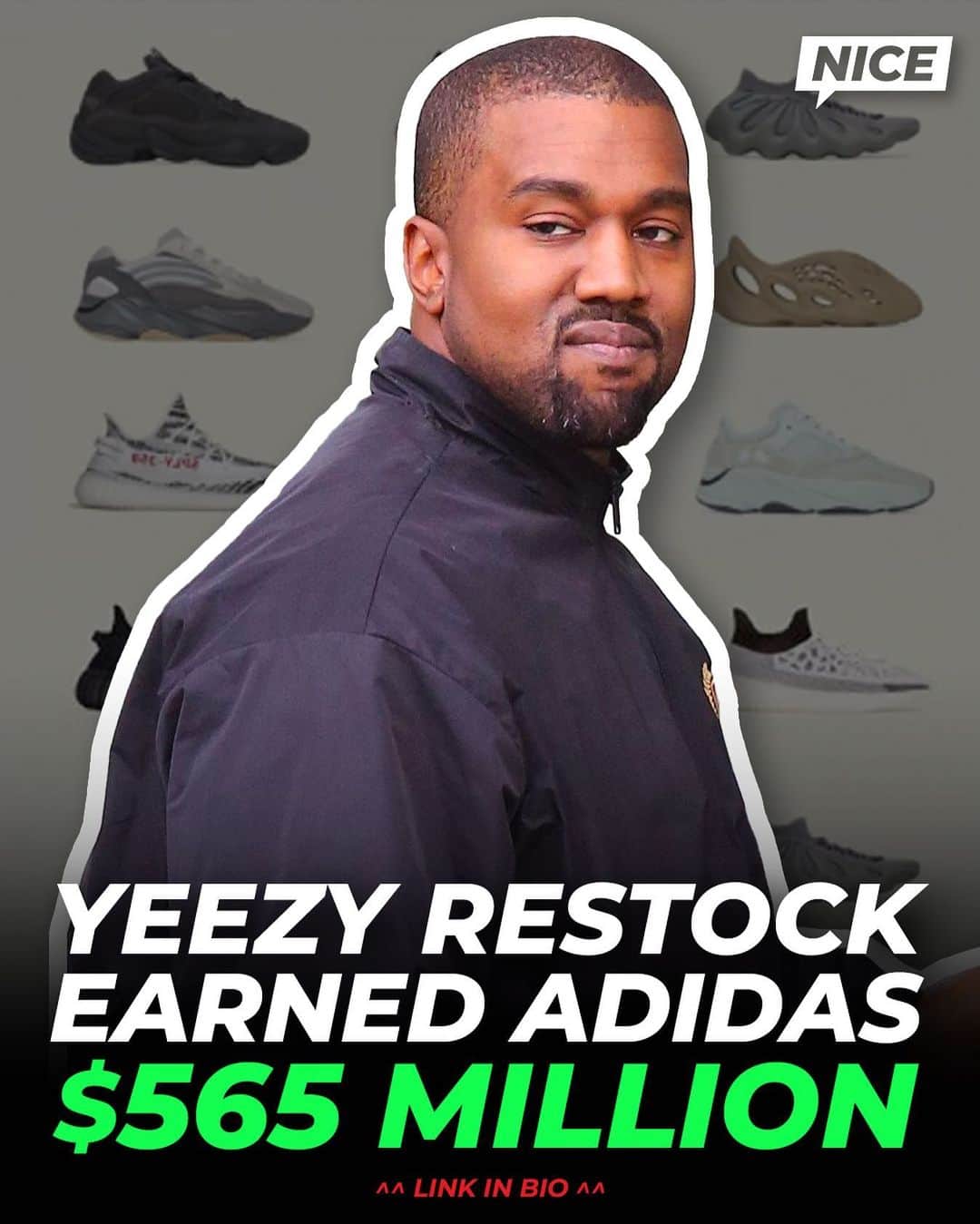 Nice Kicksさんのインスタグラム写真 - (Nice KicksInstagram)「4 million pairs sold during the Yeezy restock in May = $565 million for adidas 👀  LINK IN BIO to see the next round of Yeezy releases 📲」7月26日 3時49分 - nicekicks