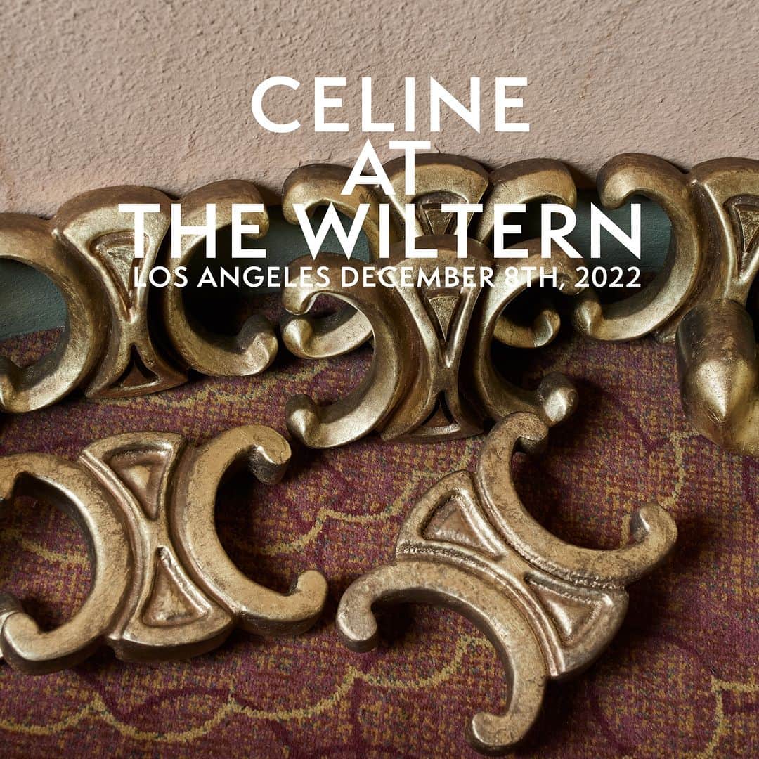 Celineさんのインスタグラム写真 - (CelineInstagram)「CELINE 17 WOMEN WINTER 23   AGE OF INDIENESS THE WILTERN COLLECTION   CELINE AT THE WILTERN LOS ANGELES, CALIFORNIA DECEMBER 8TH, 2022   WATCH THE SHOW ON CELINE.COM, INSTAGRAM AND YOUTUBE WEDNESDAY, JULY 26TH   #THEWILTERN #CELINEBYHEDISLIMANE」7月26日 5時00分 - celine