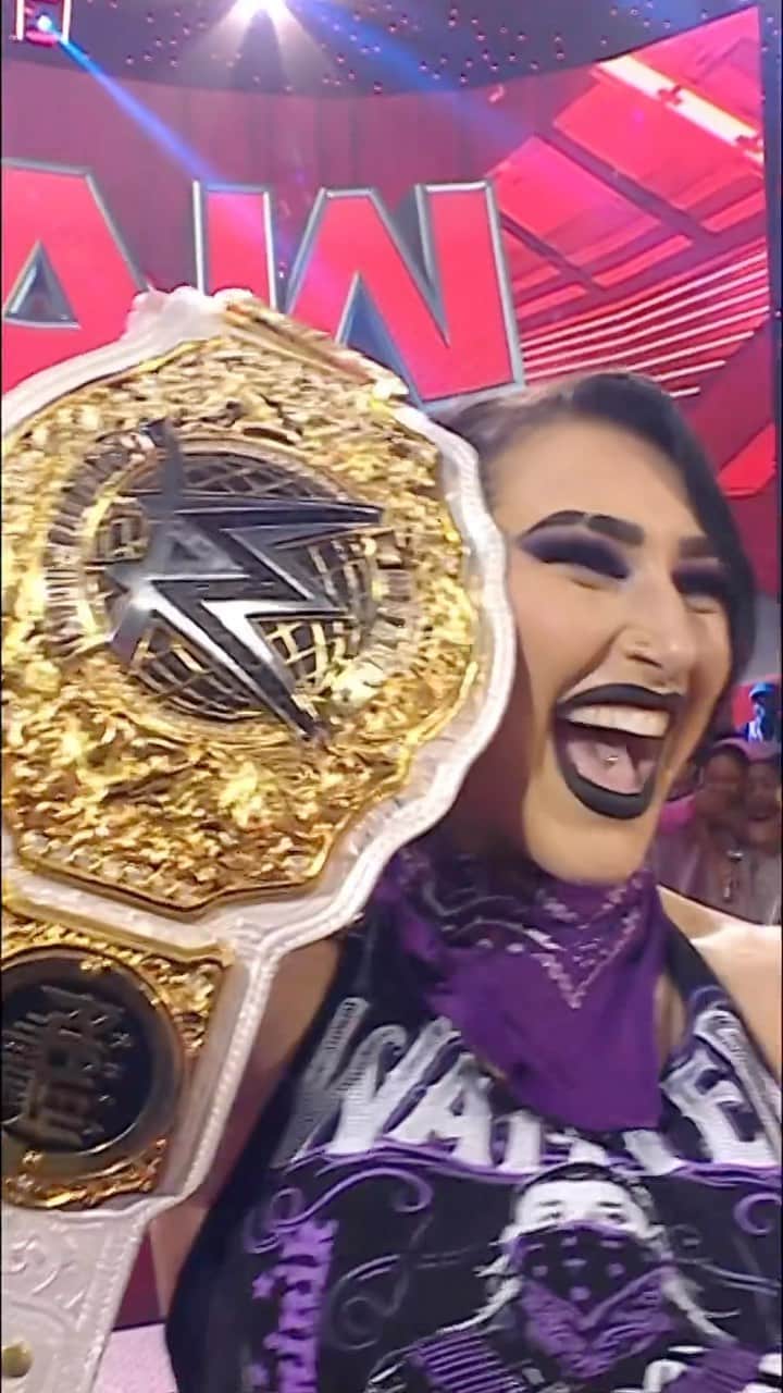 WWEのインスタグラム：「Did @rhearipley_wwe go too far last night on #WWERaw?」