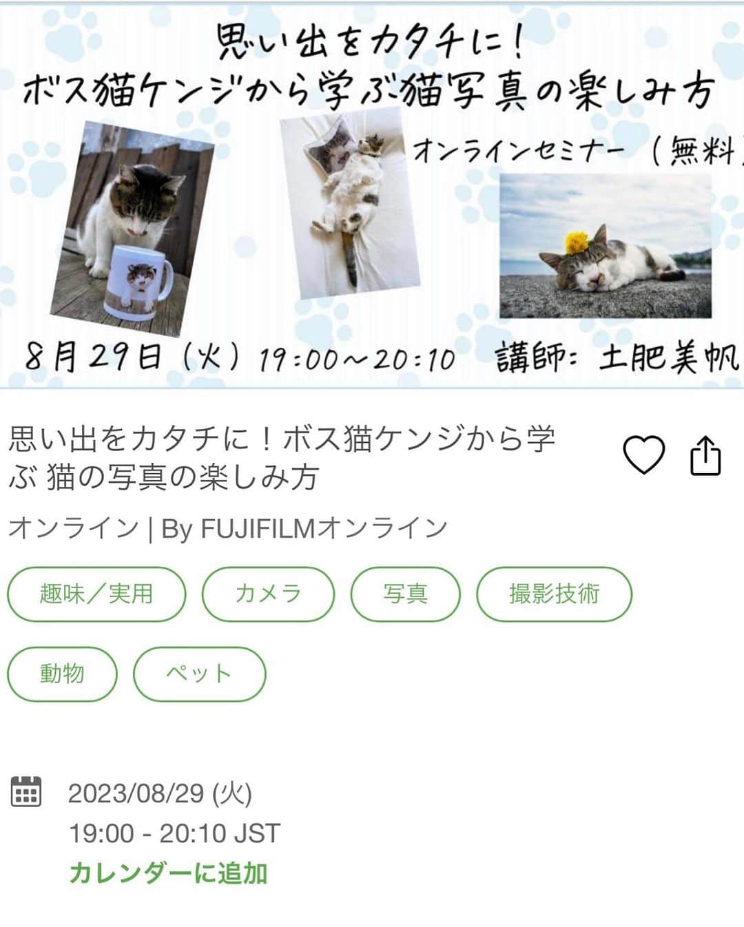土肥美帆のインスタグラム