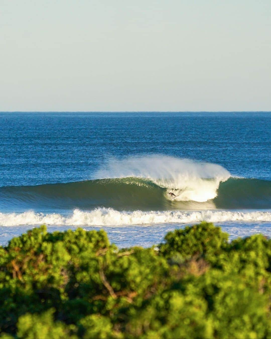 surflineのインスタグラム：「“You’re an hour away from everything, camping on the beach, with perfect barrels out front. There’s nothing quite like it” - @mattbromleysurf   Tap think link in bio to get that off-the-grid fix. 📸 @grant.scholtz」