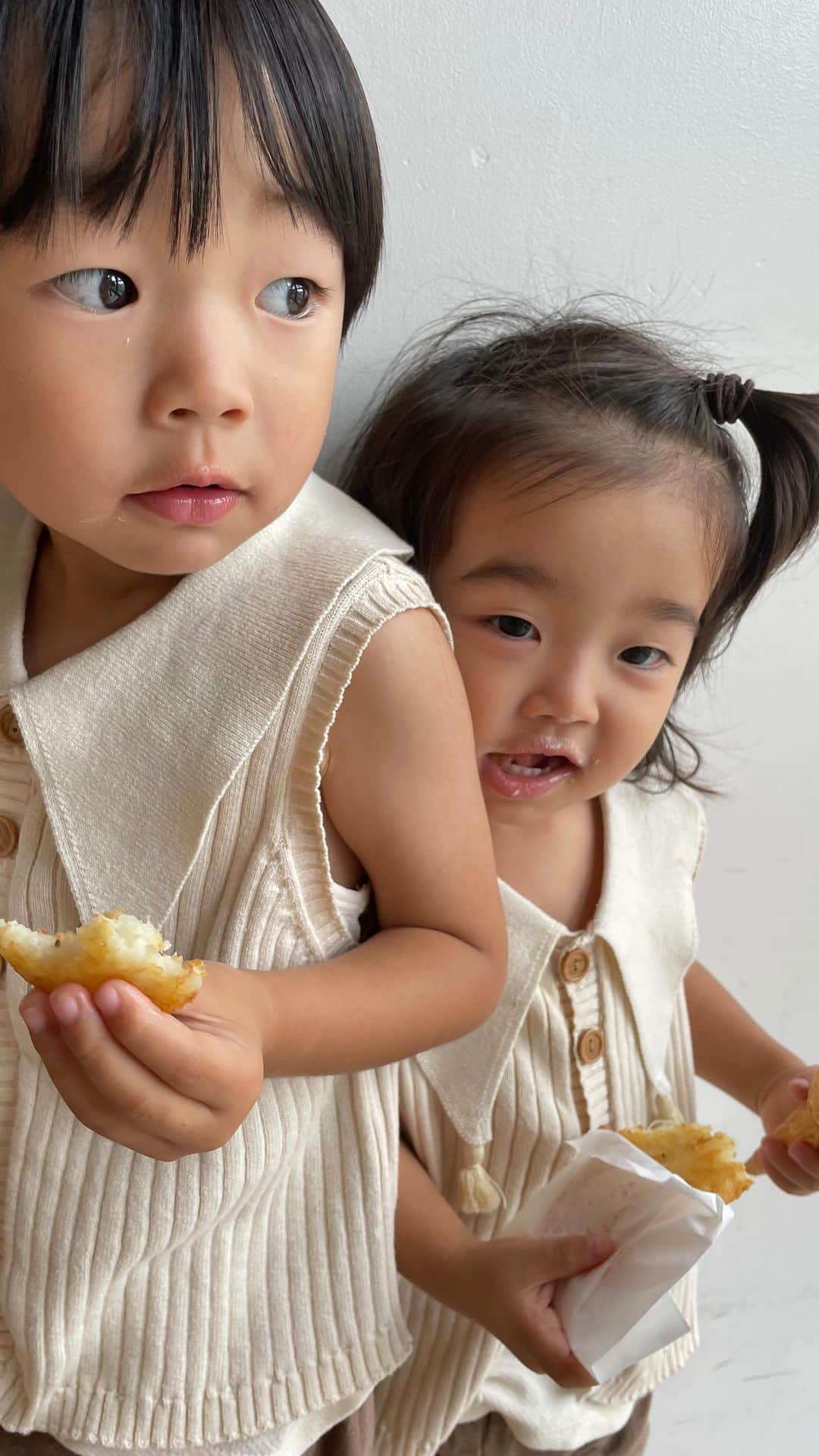NikawaAsuka のインスタグラム：「IKEA day👦👶🤍」