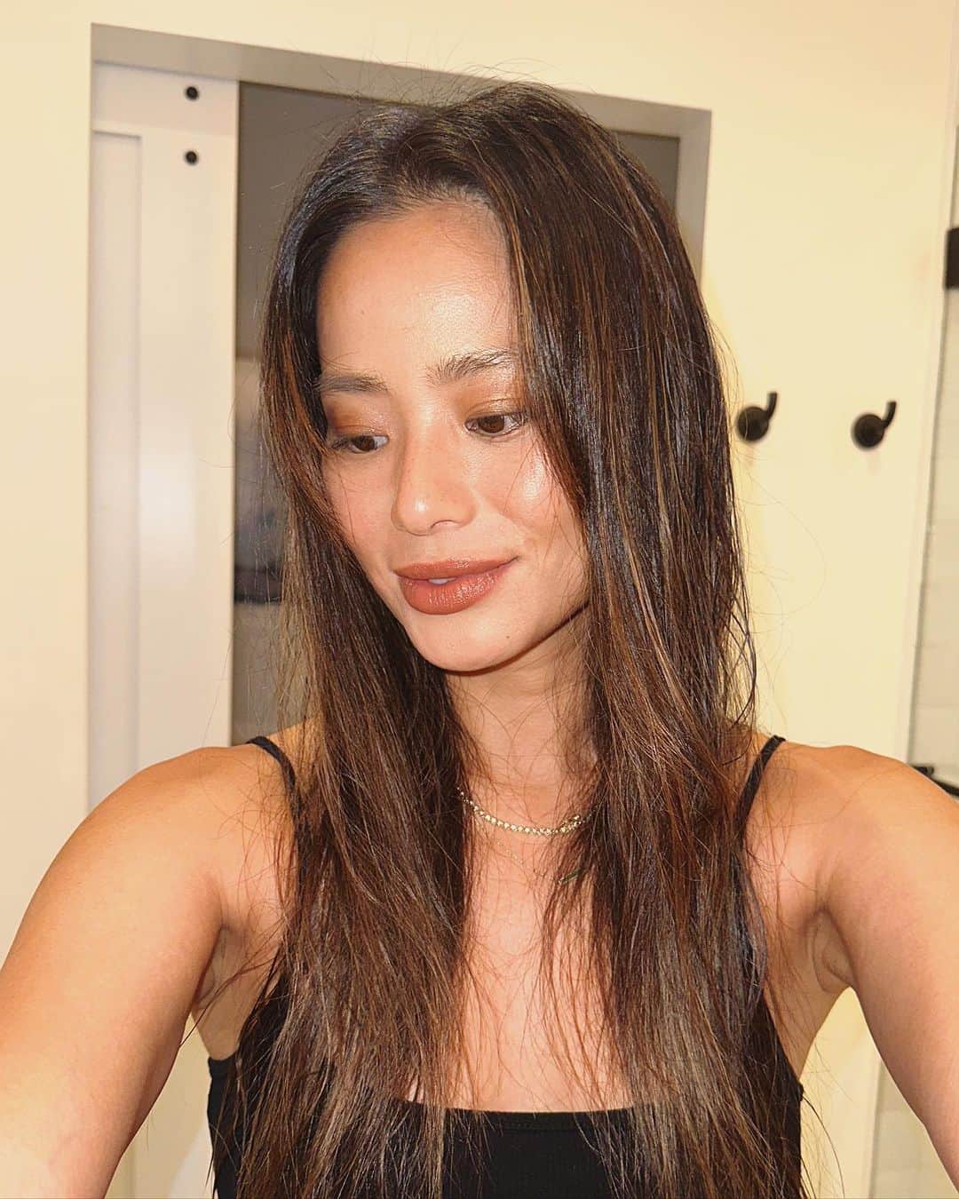 ジェイミー・チャンのインスタグラム：「Haven’t gone out in a while and had to document.」