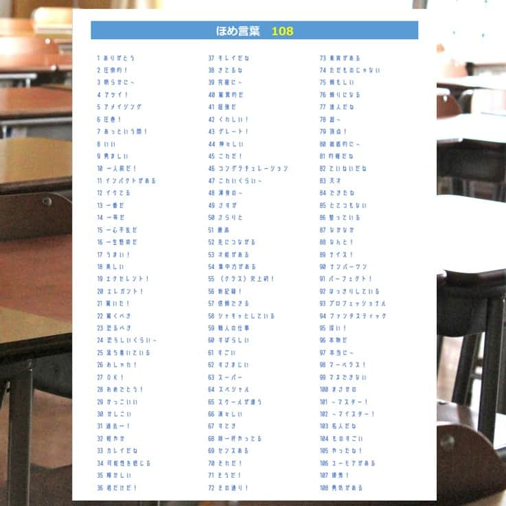 授業準備ならフォレスタネットさんのインスタグラム写真 - (授業準備ならフォレスタネットInstagram)「ほめ言葉108〜煩悩の数ほめよ！〜 . 今回は【ななにん先生】のご投稿です。  -------------------- フォレスタネットhttps://foresta.education （授業準備のための指導案・実践例ダウンロードサイト）で 公開中のコンテンツの一部をご紹介！ --------------------  ほめ言葉100に挑戦してみました。  気づいたら108個でした。  恐らく十人十色のほめ言葉100があるのでしょう！  夏休みなどの時間があるときに挑戦してみるといいかもしれません。  2学期はこれらの言葉をもっと、、、、、、、、 . 実践詳細は、 https://foresta.education にご登録後「ななにん 」で先生検索🔍  👇登録されている方はこちらから https://foresta.education/lp/a/pRkyJS . #フォレスタネット にはすぐに使える資料も満載😍 もちろんダウンロード #無料 👍 . 【YouTube解説動画】 フォレスタネット公式YouTubeチャンネル 「授業準備TV_by フォレスタネット」では、 毎日この時期役立つ動画を配信中！ 配信の励みになりますので、ぜひ チャンネル登録、お願いします！ . #初任 #教師 #教諭 #教員 #先生 #小学校 #小学校の先生 #先生のたまご #教員採用試験 #教採 #教育実習 #先生になりたい #小学校学年共通 #小学校全学年 #学級経営 #クラス経営 #実践例 #指導法 #授業 #教室 #働き方 #コミュニケーション #ほめ言葉100 #ほめ言葉 #ほめ言葉のシャワー #ほめ方」7月26日 18時00分 - forestanet