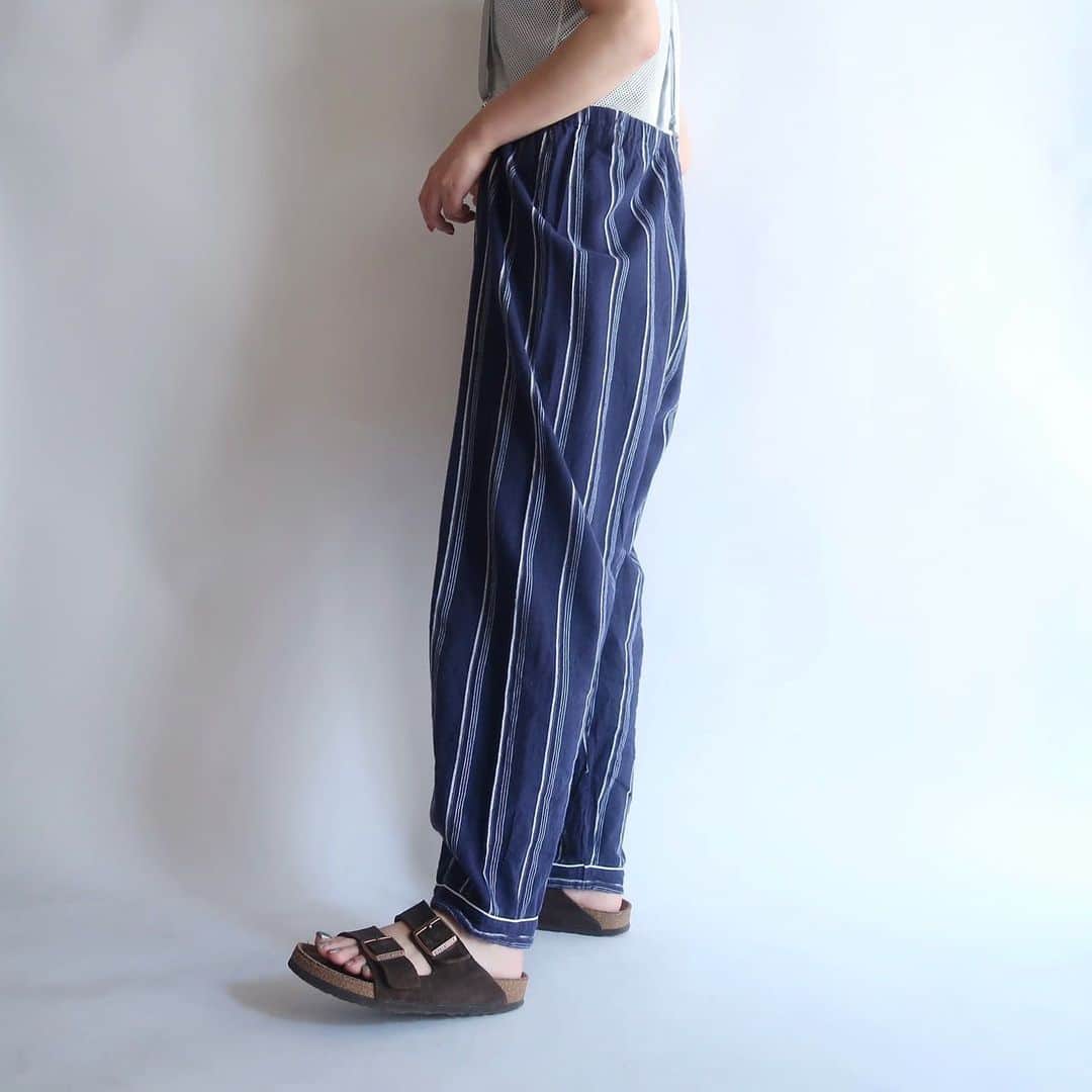 TheSunGoesDownさんのインスタグラム写真 - (TheSunGoesDownInstagram)「striped pajama pants  staff 157cm」7月26日 17時55分 - tsgd_tokyo