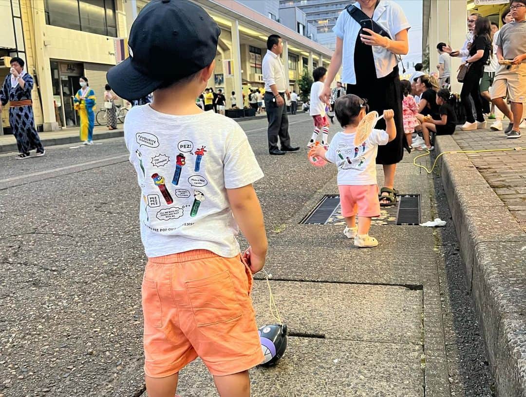 宮川杏奈さんのインスタグラム写真 - (宮川杏奈Instagram)「おそろコーデでお祭り🩷🤍🩵」7月26日 9時39分 - an1221na