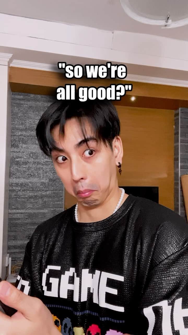 マイケル・クリスチャン・マルティネスのインスタグラム：「So are we good? 😅🤣 - - - #MZViral #MichaelMartinez」