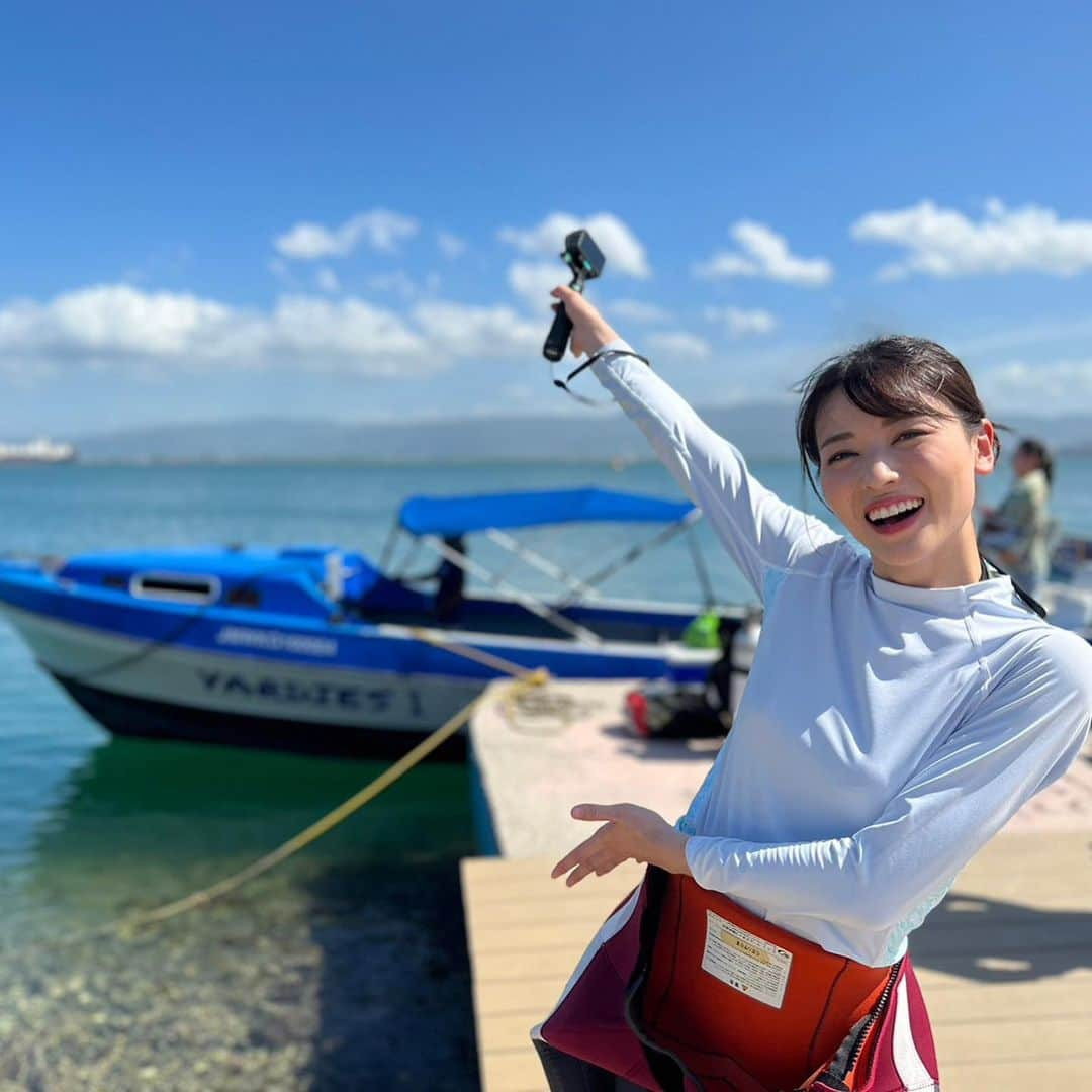 矢島舞美さんのインスタグラム写真 - (矢島舞美Instagram)「. ジャマイカでは、海に沈んだ海賊の都ポートロイヤルの調査で、ダイビングもしてきましたよ‼︎🤿 . いつもは地形を楽しんだり、生物を探して写真を撮ったり...を楽しむダイビングをしているんですが、 今回は、調査！ですので、建物を傷つけないように、いつも以上に緊張感のあるダイビングでした🫢 . でもでも！そこで目にしたものは...海賊たちの居る時代を物語る痕跡...✨🥲 こんな経験、なかなか出来ないょ、、、😭貴重な経験に感無量でした🥹 . TBS『世界ふしぎ発見！』は7/29オンエアです📺是非ご覧下さい！ . . #世界ふしぎ発見#ミステリーハンター#矢島舞美」7月26日 13時44分 - maimiyajima_official_uf