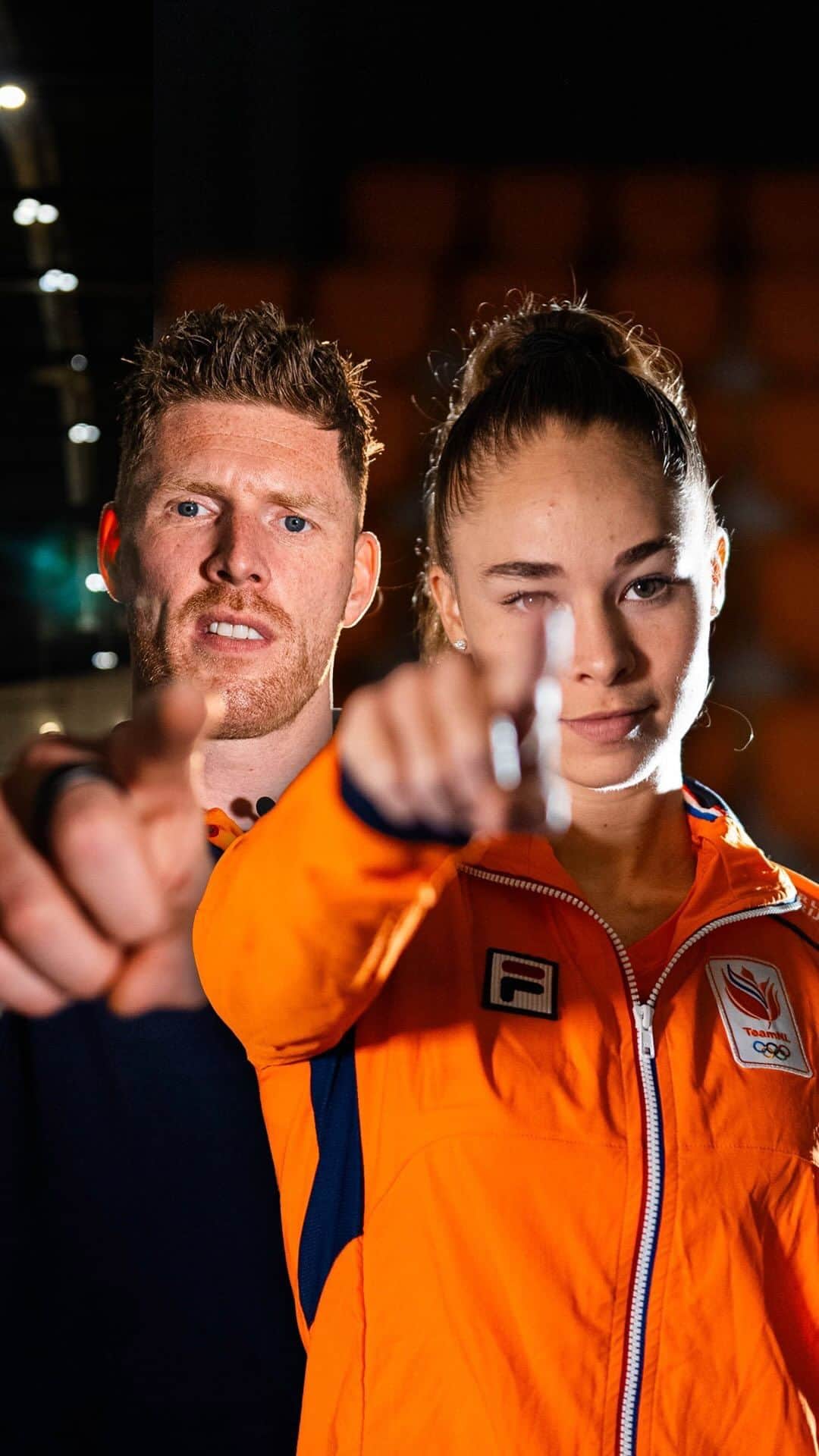 エイトォーラ・トールズドッティルのインスタグラム：「Nog één jaar tot Parijs 2024 🔥   We kunnen niet wachten tot heel Nederland achter ons staat: op de tribune, in het TeamNL Huis of live voor de tv 🫶  Volg ons op weg naar de Olympische en Paralympische Spelen 🧡」