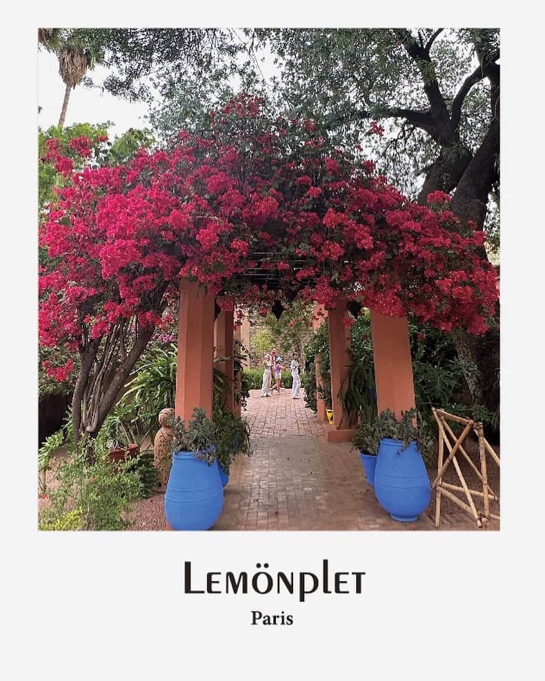 のインスタグラム：「MOROCCAN CHIC For this summer,  Lemönplet is delighted to introduce our resort collection inspired by the strong colors and vibrant energy of Marrakech.  Slip into our resort collection filled with Moroccan fantasy. Feel the chaotic alleyways of the medina and explore the magical charms of souks offering traditional textiles, colorful spices, and leather goods.  Our resort collection is perfect for your destination-ready getaway with rich, luxurious colors and textures.  We've got everything covered for every occasion from a breezy stroll down the garden to an evening filled with romance and cocktails.  Discover Lemönplet's resort collection and fulfill your fantasy this summer.  #Lemonplet #paris #Lemonplet_23reresor」