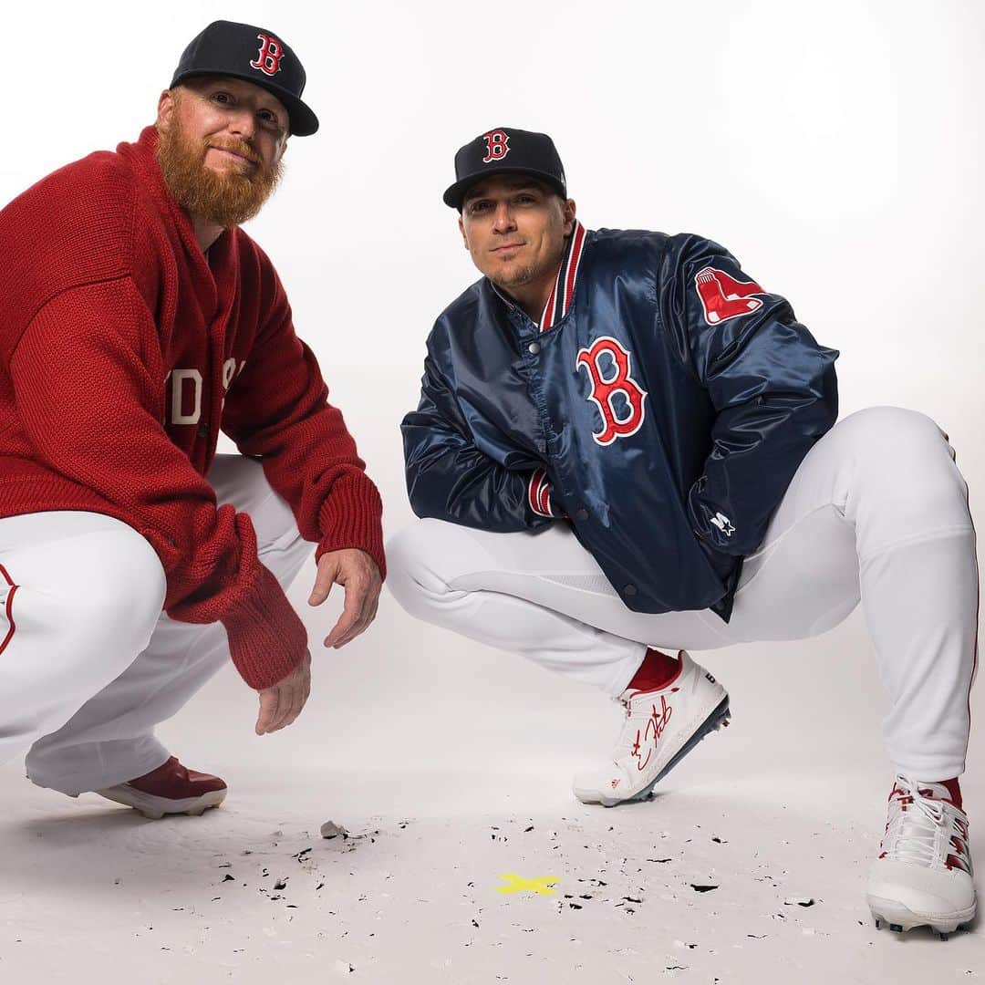 ジャスティン・ターナーのインスタグラム：「#Homies4Life」