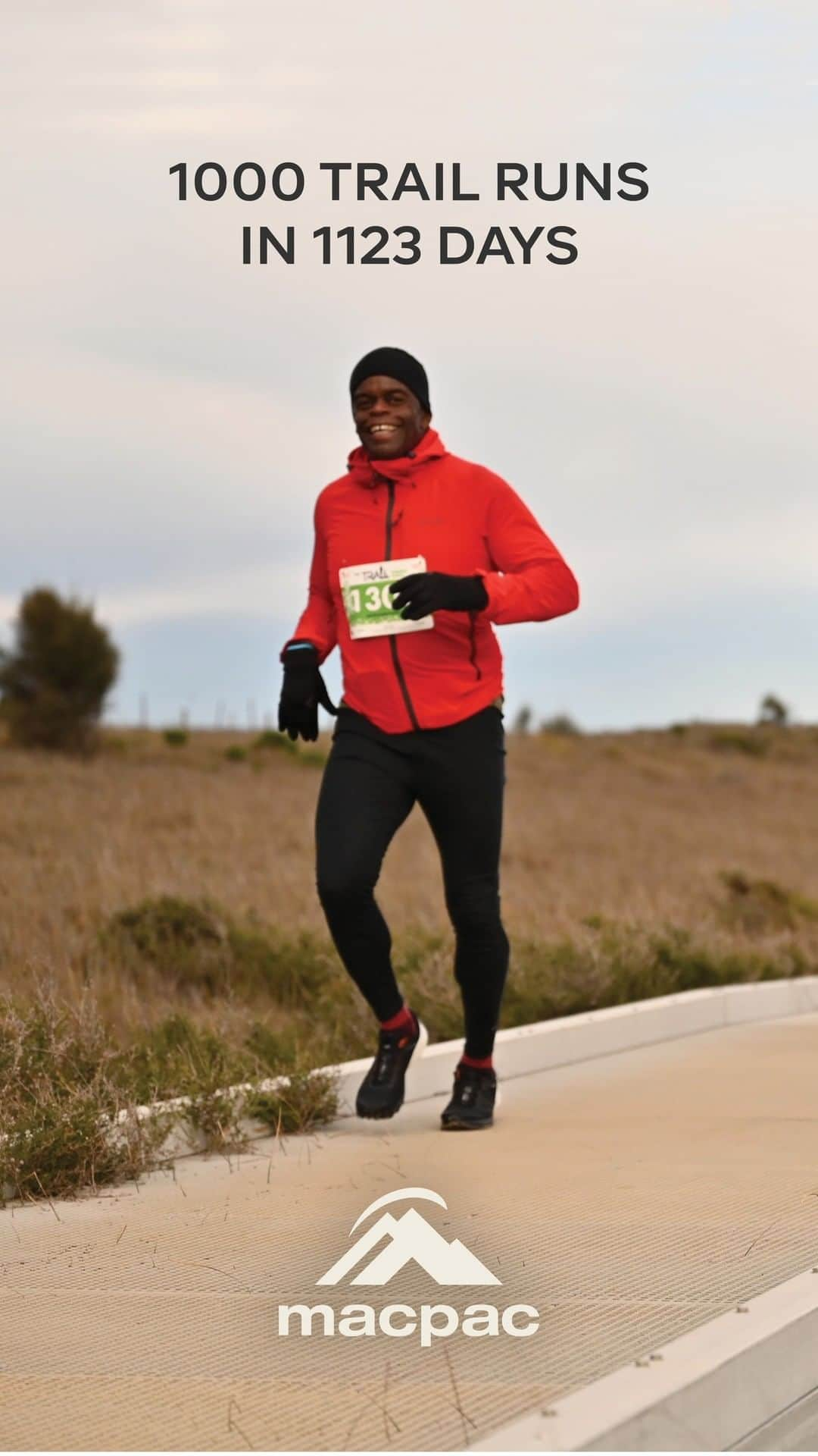 マックパックのインスタグラム：「What a result! Congratulations to Macpac ambassador Jarmal Richards, @iconnect2uspt, for completing 1000 trail runs in 1123 days. He set a challenge for himself in 2020 to get out of his comfort zone. “I think committing to excellence, finishing tasks and challenging yourself is important. I think that is how you grow mentally and physically.” Read more about Jarmal’s challenge in his blog, link in bio. #macpac #trailrun」