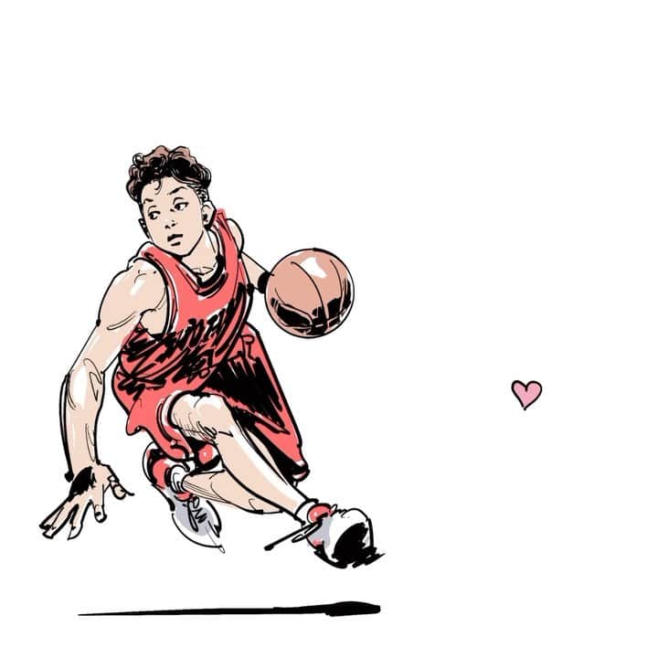 のインスタグラム：「Bonjour la France, ça va ? Merci beaucoup pour votre soutien. THE FIRST SLAM DUNK sort aujourd'hui en France et j'en suis très heureux ! En tant que créateur c'est un plaisir de se challenger pour donner naissance à quelquechose d'inédit. J'espère que ce " premier Slam Dunk" vous plaira !🇫🇷 #thefirstslamdunk #slamdunkmovie」