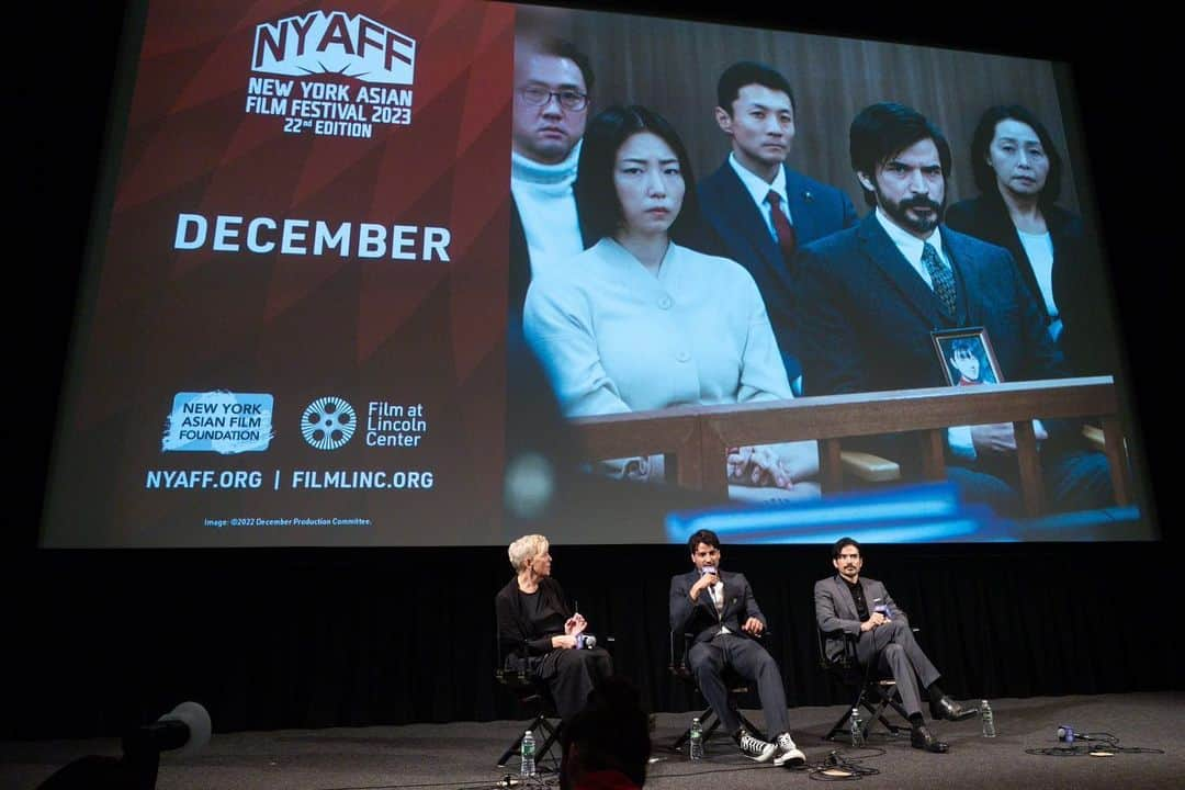 尚玄さんのインスタグラム写真 - (尚玄Instagram)「“@december_the_film” North America Premier @newyorkasianfilmfestival.  昨夜は映画『#赦し』の北米プレミアでした。大活躍にあやかって、大谷翔平選手がオールスターで着用した @boss のスーツで登壇しました。映画の反応もとてもよく、旧友たちとも再会できて嬉しい一日でした。  ©New York Asian Film Festival   Styling: @y.k.jr  @boss #BeYourOwnBoss  #大谷翔平 #ShoheiOhtani #NYAFF #NYAFF2023」7月26日 15時10分 - shogenism