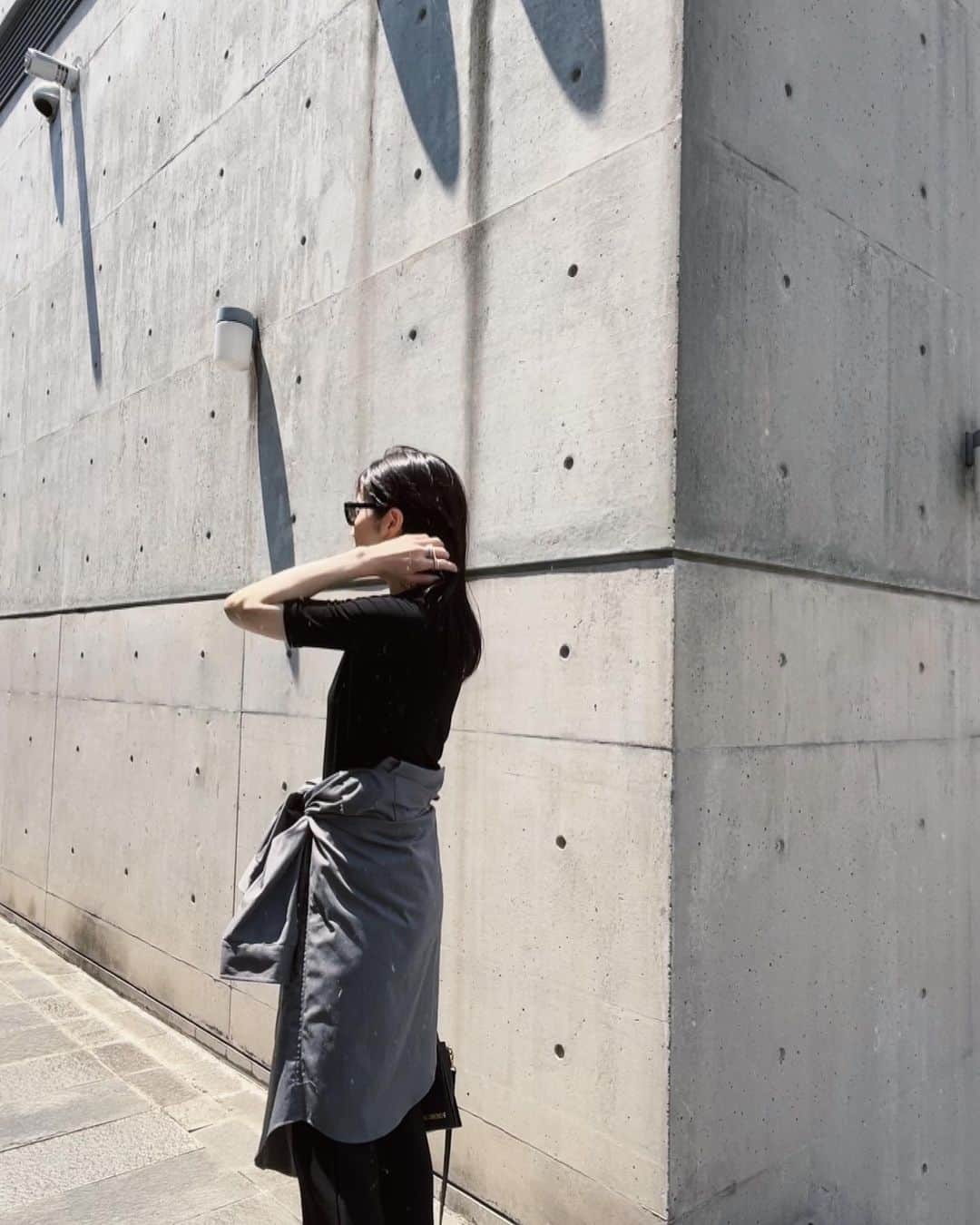 船越陽子さんのインスタグラム写真 - (船越陽子Instagram)「wrap skirt 🩶 @perverze_official #PERVERZE」7月26日 15時53分 - yoko_funakoshi
