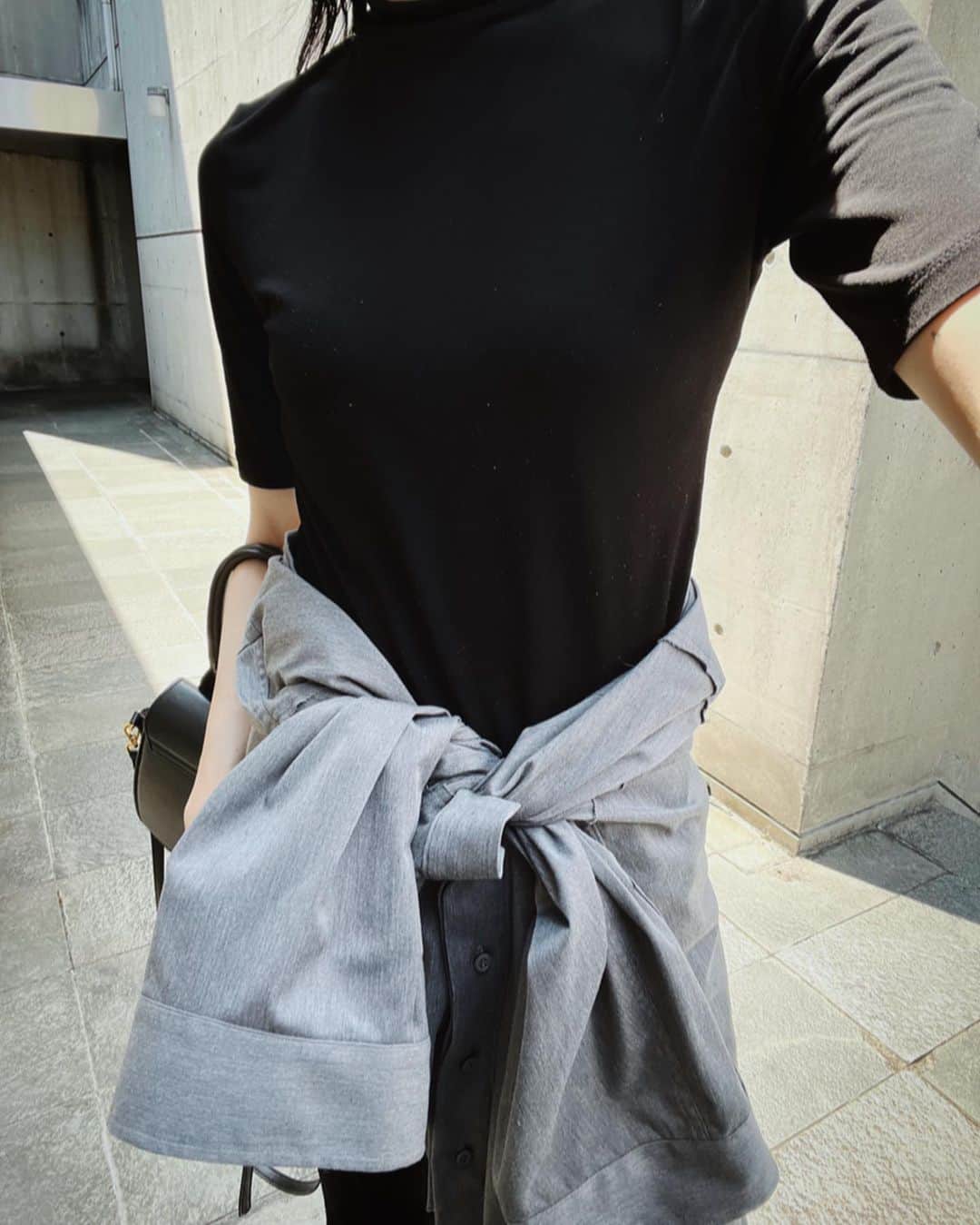 船越陽子さんのインスタグラム写真 - (船越陽子Instagram)「wrap skirt 🩶 @perverze_official #PERVERZE」7月26日 15時53分 - yoko_funakoshi