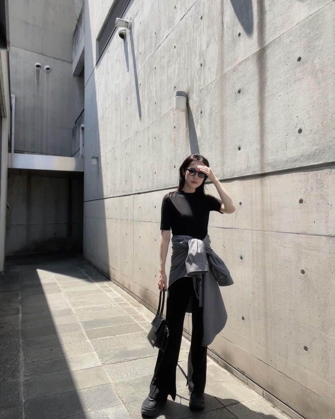 船越陽子さんのインスタグラム写真 - (船越陽子Instagram)「wrap skirt 🩶 @perverze_official #PERVERZE」7月26日 15時53分 - yoko_funakoshi