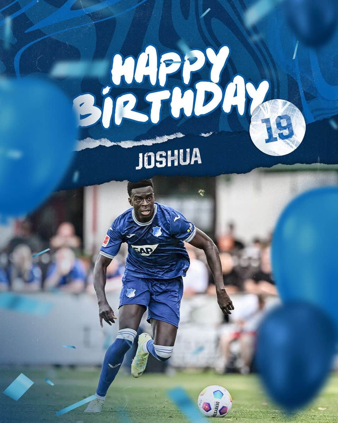 TSG1899ホッフェンハイムのインスタグラム：「Alles Gute, @joshuaquarshie_! 🥳」