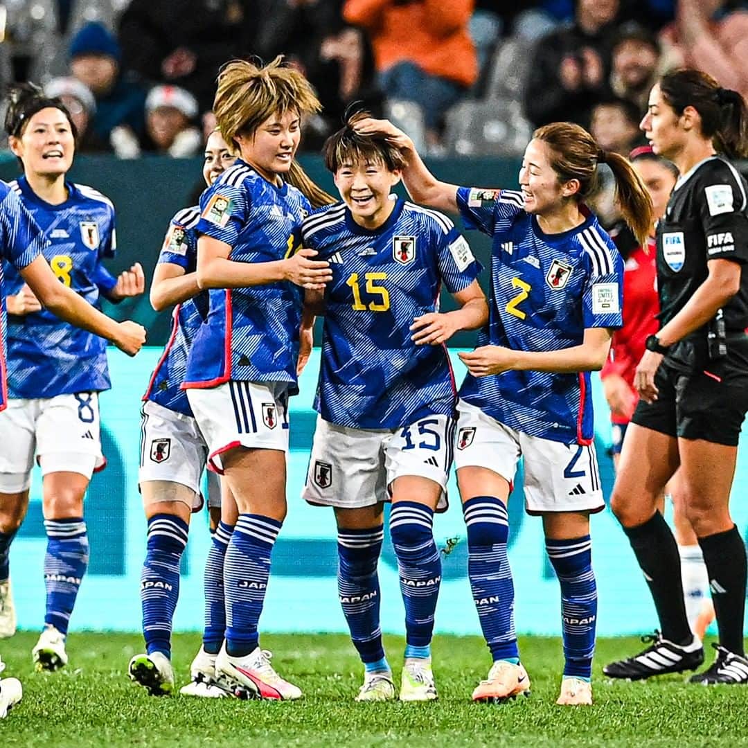 Goal Japanさんのインスタグラム写真 - (Goal JapanInstagram)「🇯🇵 連勝でグループステージ突破に前進！🔥 25分の #猶本光、27分の #藤野あおば の連続ゴールでコスタリカを2-0で下した #なでしこジャパン。連勝を飾り #女子ワールドカップ 決勝トーナメント進出に近づいた。(Photo: Getty Images)  #soccer #football #womanfootball #womensoccer #FIFA #fifawomensworldcup #womensworldcup #daihyo #nadeshiko #nadeshikojapan #サッカー #フットボール #女子サッカー #サッカー日本代表 #⚽」7月26日 16時10分 - goaljapan