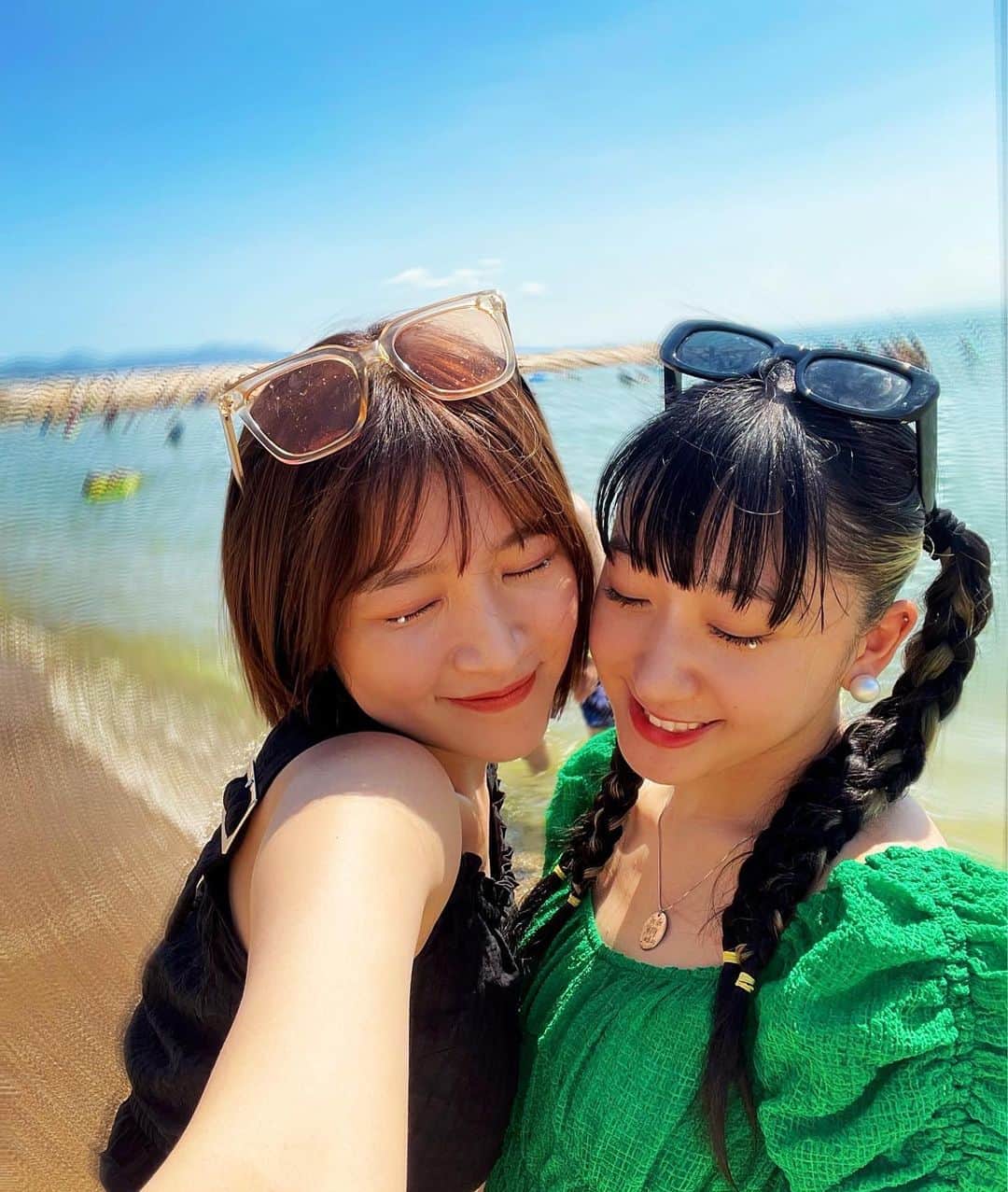 小野瑞歩さんのインスタグラム写真 - (小野瑞歩Instagram)「夏！海！最高！！🌈  #えむぅず #海 #夏女」7月26日 16時43分 - mizuho_ono.official