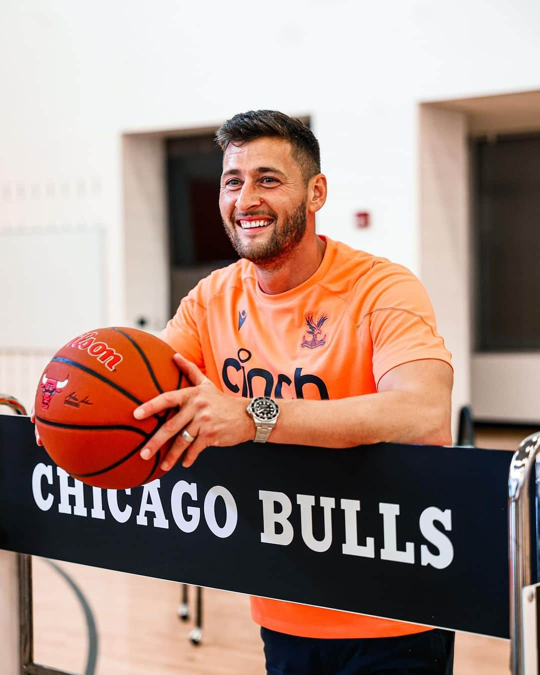 ジョエル・ワードさんのインスタグラム写真 - (ジョエル・ワードInstagram)「Great to get the chance to walk the corridors of giants @chicagobulls thanks for having us」7月27日 2時35分 - joelward2