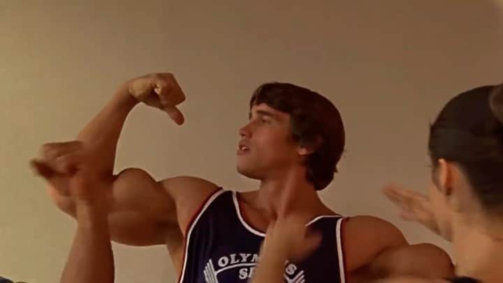 アーノルド・シュワルツェネッガーのインスタグラム：「People always wonder why Franco and I took ballet lessons. At the time Pumping Iron was filmed, I had already won 12 world titles. I’d won the Olympia for 5 straight years. Why try something new? Because even if we’re the best, we can always be better. Because we’re never going to be perfect, but we can always make progress. Because I believe the joy of life is to always be hungry. If you want to be a little better every day, join our village at the link in my bio.」