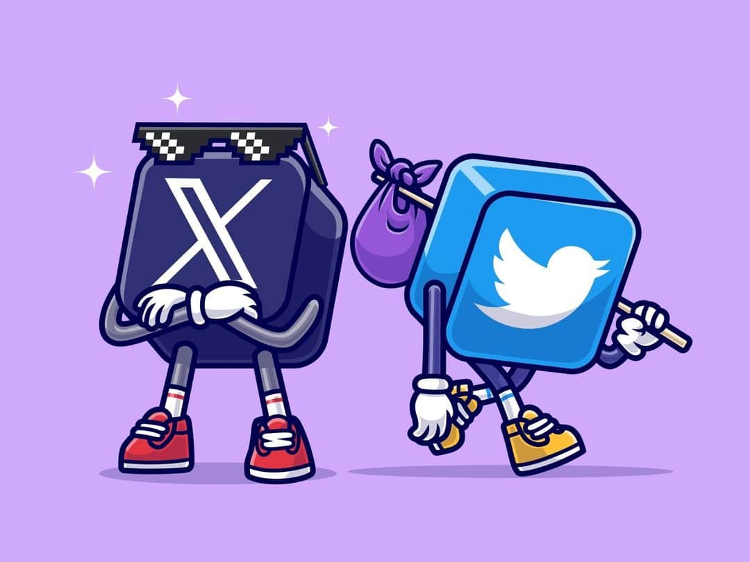 Dribbbleのインスタグラム：「Its Officially "X" 😱 by @catalystvibes」