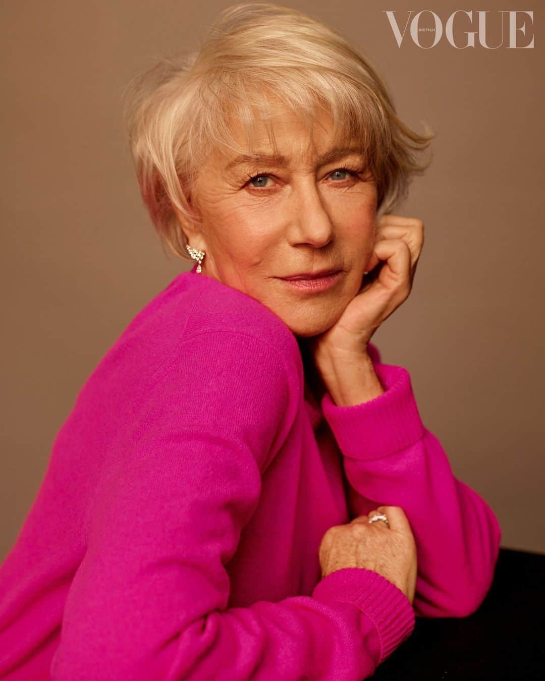 British Vogueさんのインスタグラム写真 - (British VogueInstagram)「Wishing @HelenMirren a very happy 78th birthday today. To celebrate, revisit her interview from the March 2018 issue of #BritishVogue in which she shared the advice she would give to her younger self and the words she wished she had had the strength and courage to say: “All my life I never learnt to say those words, I just learnt to be nice, to play along.” Click the link in bio for the words the actor wishes she had lived by.   #HelenMirren photographed by @ThomasWhiteside and styled by @SimonRobins1000, with hair by @DickyCollins, make-up by @Alice___Lane and nails by Stephanie Stone for the May 2019 issue of #BritishVogue.」7月26日 19時00分 - britishvogue