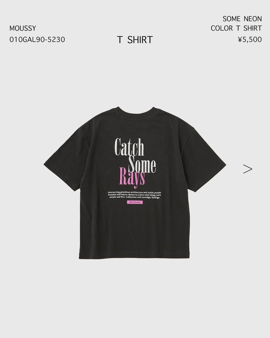SHEL'TTER WEB STOREさんのインスタグラム写真 - (SHEL'TTER WEB STOREInstagram)「【NEW IN】 - T SHIRT -  ━━━━━━━━━━━━━━━━  【SLY】SLY LOGO CROP Tシャツ ¥3,850 tax in  Size：FREE Color：M/BRN,M/BLK,M/BLU,M/ORG No：030GAR90-4690 ※発売中    【MOUSSY】SOME NEON COLOR Tシャツ ¥5,500 tax in  Size：FREE Color：WHT,L/BLK,ECRU No：010GAL90-5230 ※発売中   【SLY】MINORI MURATA x SLY ECO DYE Tシャツ ¥8,998 tax in  Size：FREE Color：M/PUR,L/BLK,M/GRN No：030GAA01-1440 ※発売中  【MOUSSY】ASYMMETRIC COLOR LACE UP トップス ¥7,700 tax in  Size：FREE Color：BLK,RED,PUR No：010GA280-5310 ※発売中   【AZUL BY MOUSSY】ルーズシルエットロゴTシャツ ¥3,190 tax in  Size：FREE Color：O/WHT,BLK No：250GAB90-031F ※発売中   気になるアイテムは画像をタップまたは  プロフィールのサイトURLをクリック✔  ━━━━━━━━━━━━━━━━  #SHELTTERWEBSTORE #SWS  #MOUSSY #SLY #AZULBYMOUSSY  #newin #2023ss #summer2023 #y2k #y2kfasion #Tshirt #summertops #logoTshirt  #新作 #Tシャツ #ロゴT #クロップド丈 #デザインTシャツ #プリントTシャツ #ビッグT #オーバーサイズ #カラーTシャツ」7月26日 19時02分 - sheltterwebstore