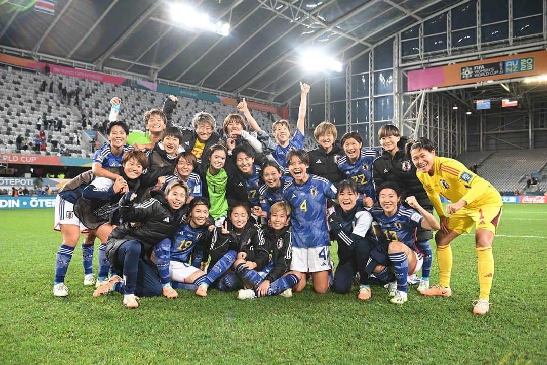 植木理子のインスタグラム：「よしゃー！！！ ナイスみんな〜！！！  次節に向けて！！！  ©︎JFA #nadeshiko #wwc2023」