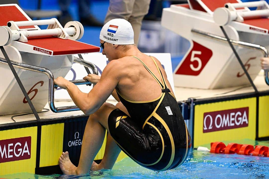 キーラ・トゥサントさんのインスタグラム写真 - (キーラ・トゥサントInstagram)「Not the world championships I trained for. Will be back 💪🏼 #ArenaWaterInstinct #elkedagbeter #TeamNL 📷: @bsragencynl」7月26日 20時24分 - kiratoussaint