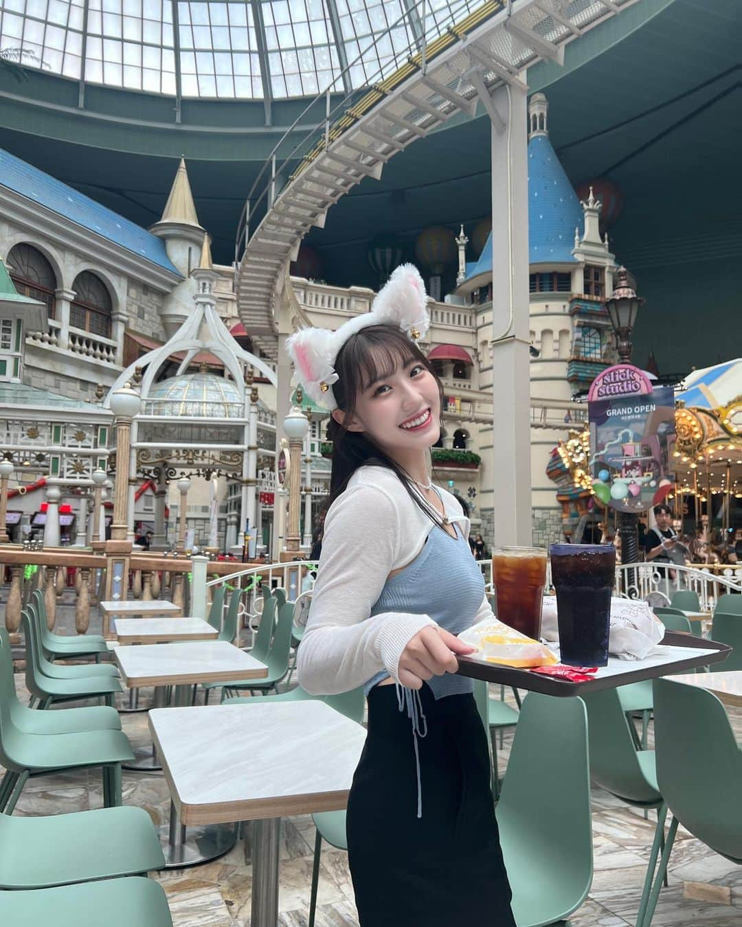 仲本愛美さんのインスタグラム写真 - (仲本愛美Instagram)「ロッテワールド🎢」7月26日 20時37分 - manamana_kimono