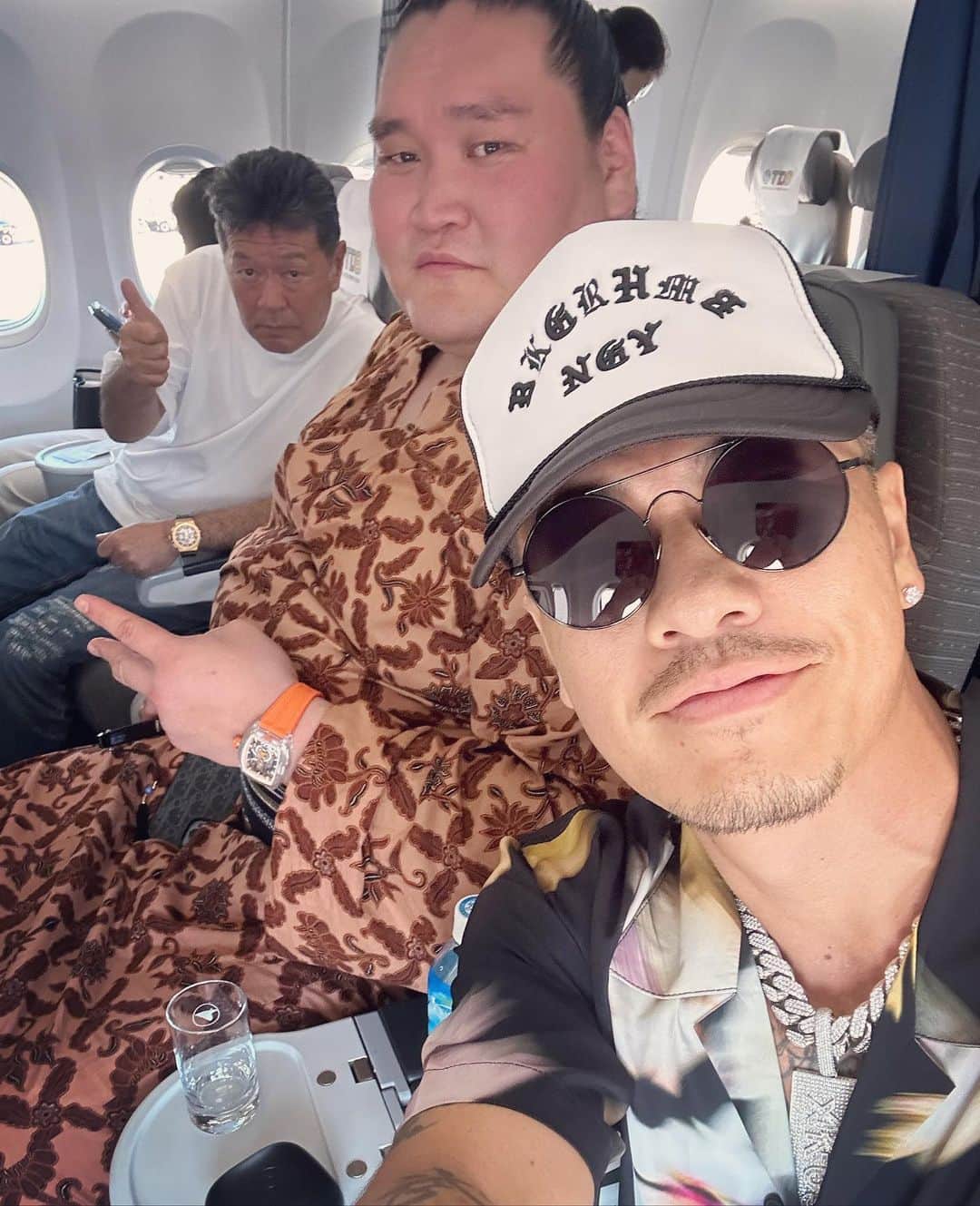 AK-69さんのインスタグラム写真 - (AK-69Instagram)「- - First time off to Mongolia🇲🇳  #照ノ富士 #阿部一二三 #Mongolia #モンゴル」7月26日 21時16分 - ak69_official