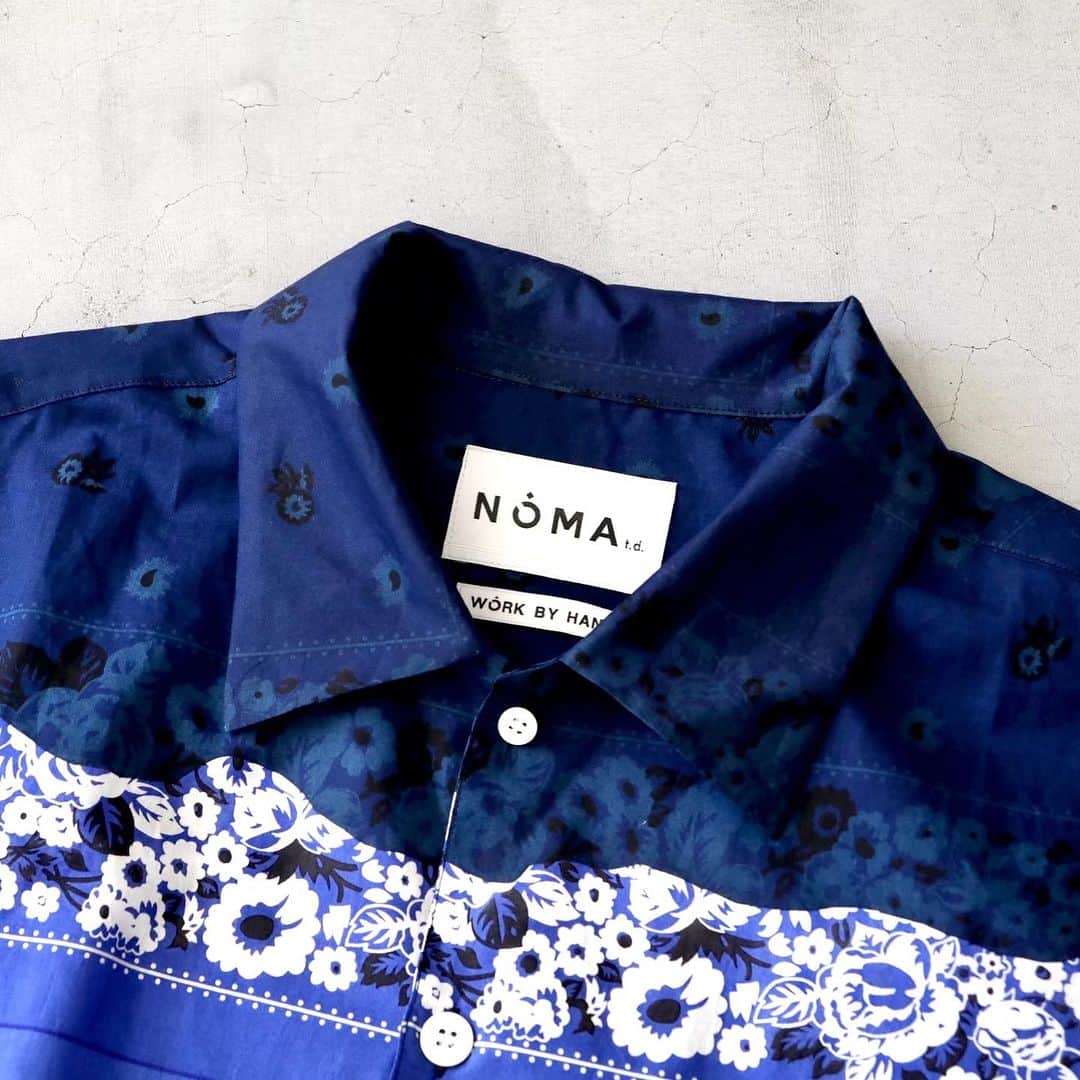 のインスタグラム：「_【#2023_SUMMER_SALE】 NOMA t.d. / ノーマ ティーディー "Summer Shirt" ¥ 31,900- > ¥ 19,140- [40%OFF] _ 〈online store / @digital_mountain〉 https://www.digital-mountain.net/shopdetail/ _ 【オンラインストア#DigitalMountain へのご注文】 *24時間受付 *14時までのご注文で即日発送 *1万円以上ご購入で送料無料 tel：084-973-8204 _ We can send your order overseas. Ordering procedure details can be found here. >>http://www.digital-mountain.net/html/page56.html  _ #NOMAtd #ノーマティーディー _ 実店舗：#WonderMountain  blog>> http://wm.digital-mountain.info _ 〒720-0043  広島県福山市船町2-23 JR 「#福山駅」より徒歩10分 #ワンダーマウンテン #japan #hiroshima #福山 #福山市 #尾道 #倉敷 #鞆の浦 近く _ WOMEN/GOODS： @hacbywondermountain _」