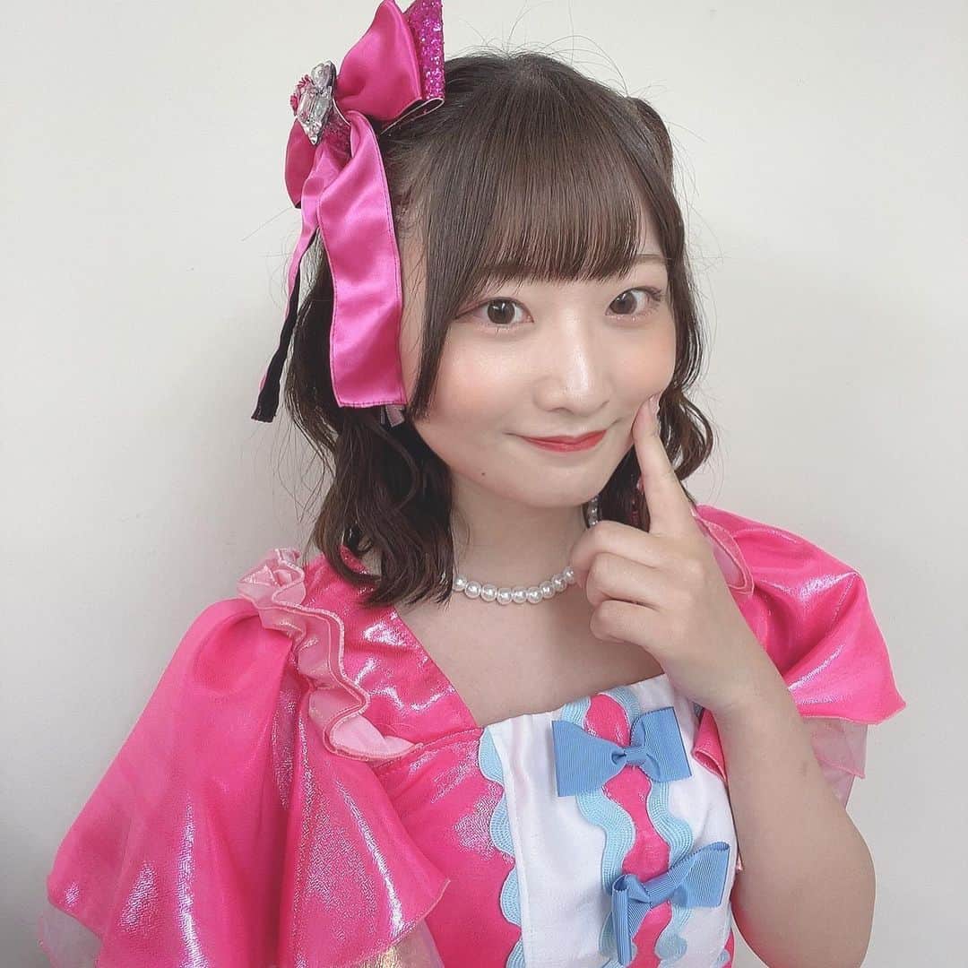 池田楓のインスタグラム：「♡  キラキラForever💫  #SKE48 #アイドル #アイドル衣装 #pink #キラスキ」