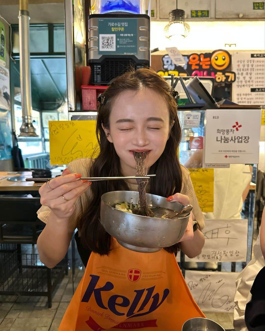 田久保夏鈴さんのインスタグラム写真 - (田久保夏鈴Instagram)「どんだけ食べんねん！！ な、韓国旅行最高でした✈️🇰🇷 動画見返してるとお腹空いてきて、今から韓国料理をウーバーします🍖🍖（笑）  VLOG さっきYouTubeにUPしたので是非みてね😻🩷」7月26日 22時14分 - kar_insta_gram