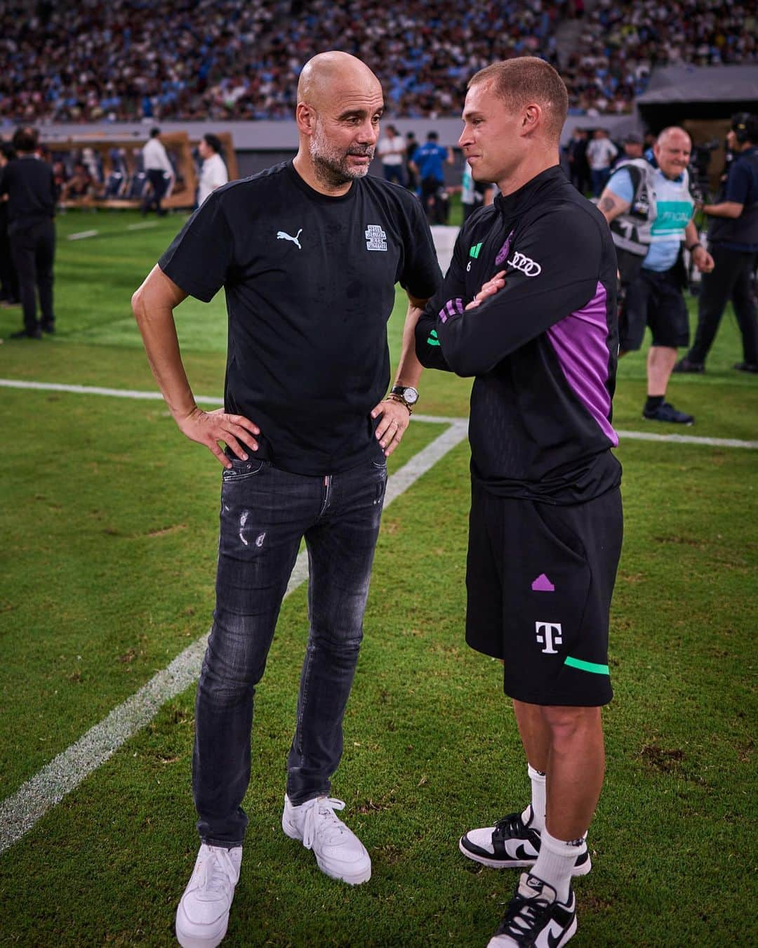 バイエルン・ミュンヘンさんのインスタグラム写真 - (バイエルン・ミュンヘンInstagram)「Some familiar faces 👋 #FCBMCI」7月26日 22時17分 - fcbayern