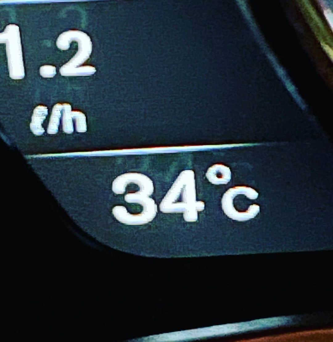 井手大介さんのインスタグラム写真 - (井手大介Instagram)「22:19にこの外気温ですか。」7月26日 22時19分 - daiskeide